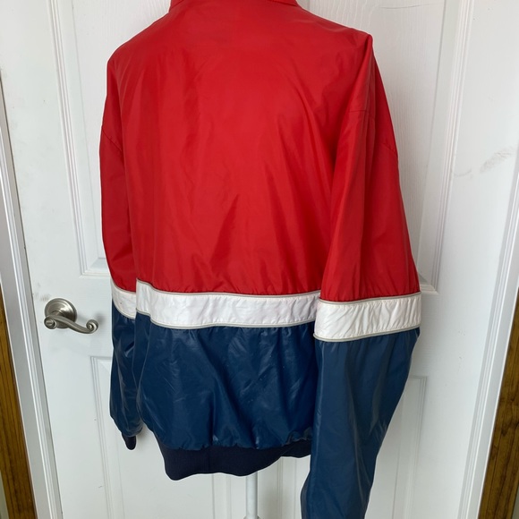 Polaris Vintage 1980’s Indy Lite Motor Sports Windbreaker Jacket Red Large? XL? - Picture 9 of 11